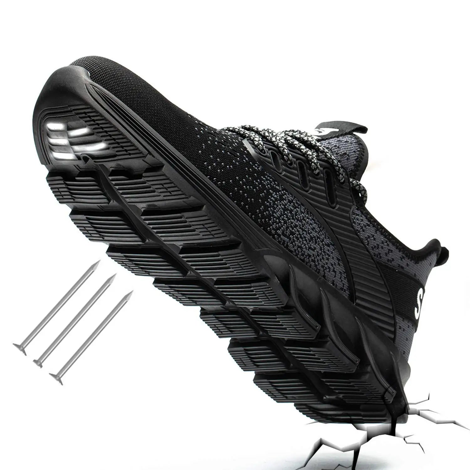 Säkerhets-sneakers, Anti-kross, Lätta andningsbara