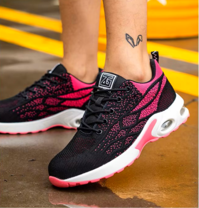 Arbets-sneakers, andningsbara, stötdämpande punkteringssäkra