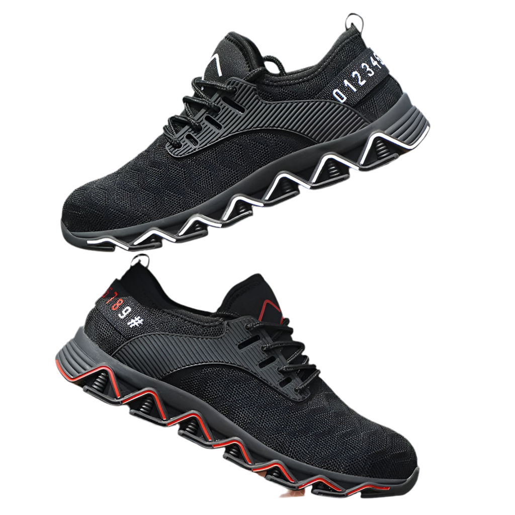 skyddsskor med ståltå, stöt- och punkteringsskydd, säkerhetsskor