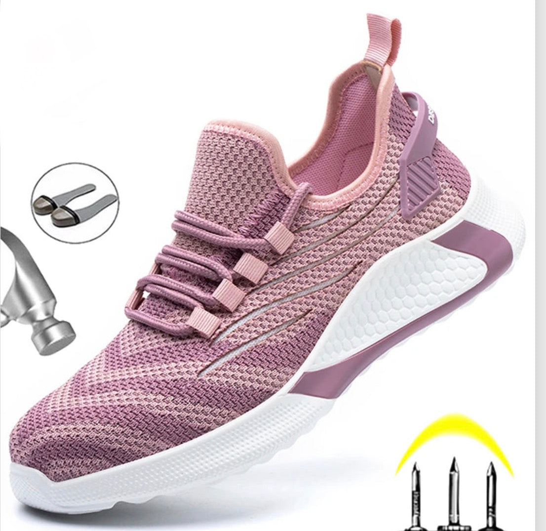 Skyddsskor Unisex, flera färger, Ståltåskor Arbets-sneakers , Lätta , spiktramp kevlar.