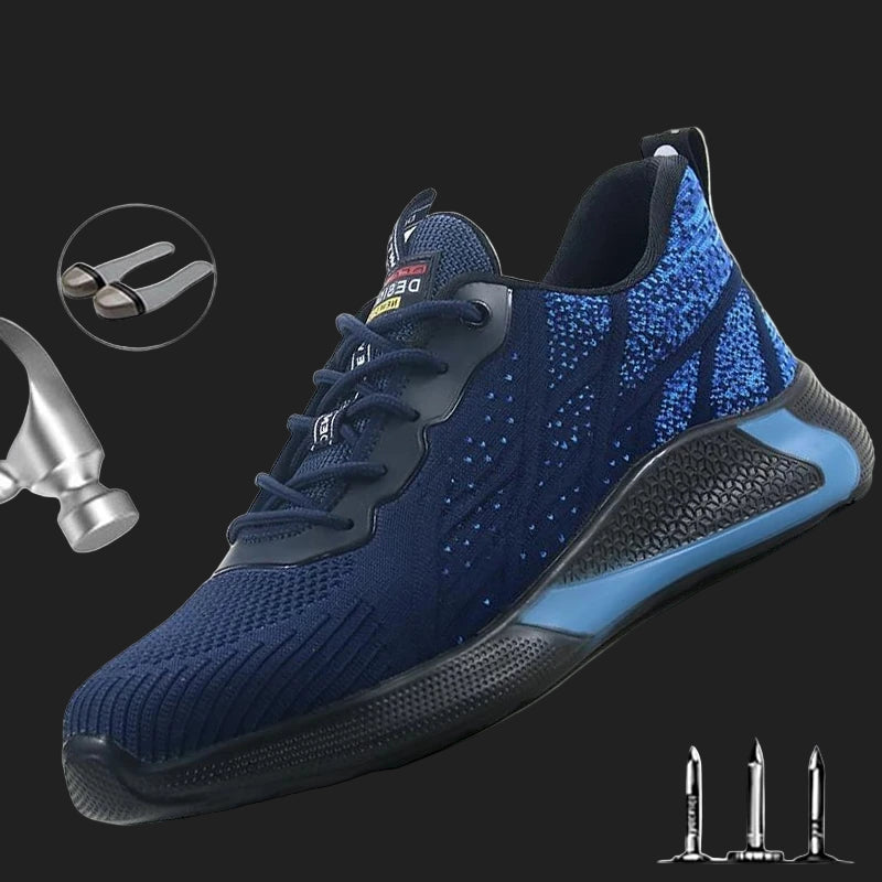 Arbetsskor i olika färger,  Okrossbara Stålhätta, Punkteringssäkra, spiktramp