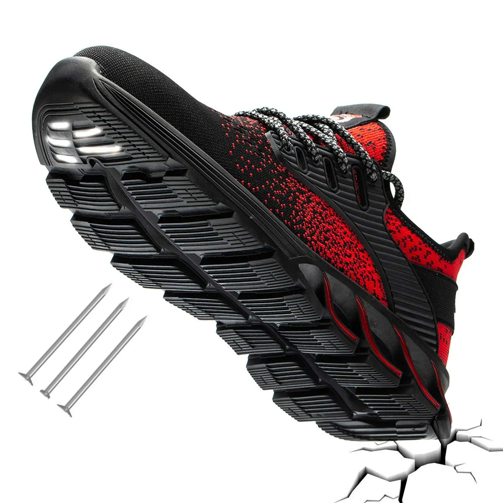 Säkerhets-sneakers, Anti-kross, Lätta andningsbara