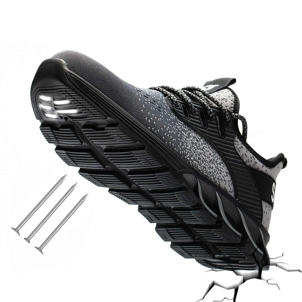 Säkerhets-sneakers, Anti-kross, Lätta andningsbara