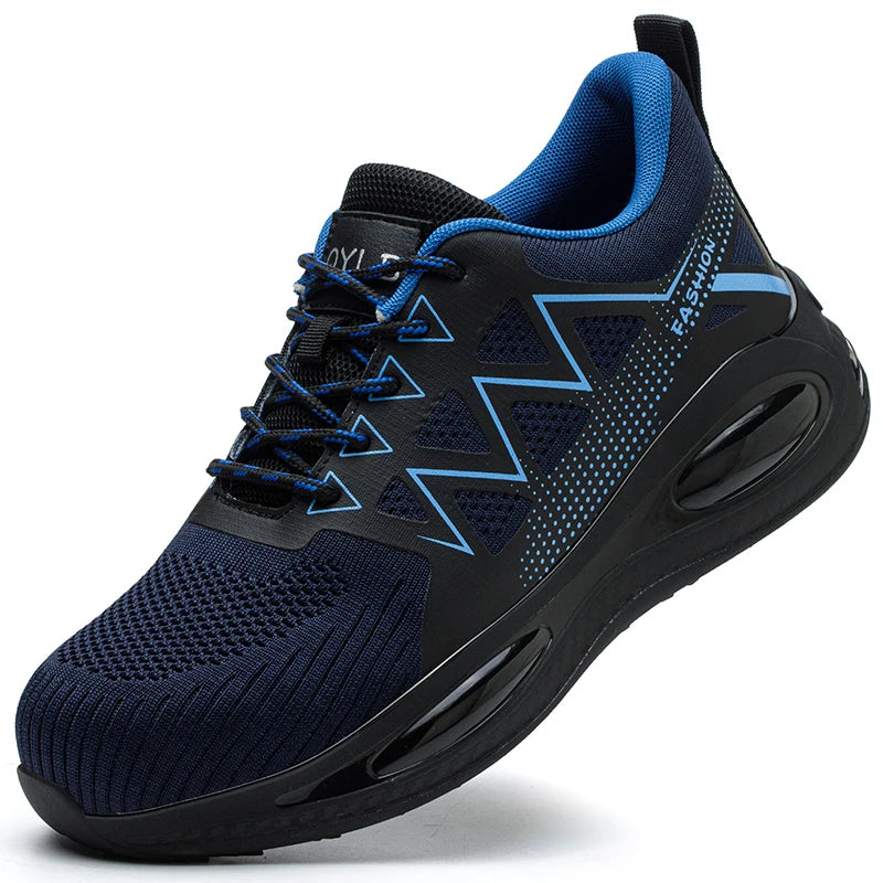 Sneakers, Industriellt, Arbetsskor Punkteringssäkra Stålhätta, Halkfria