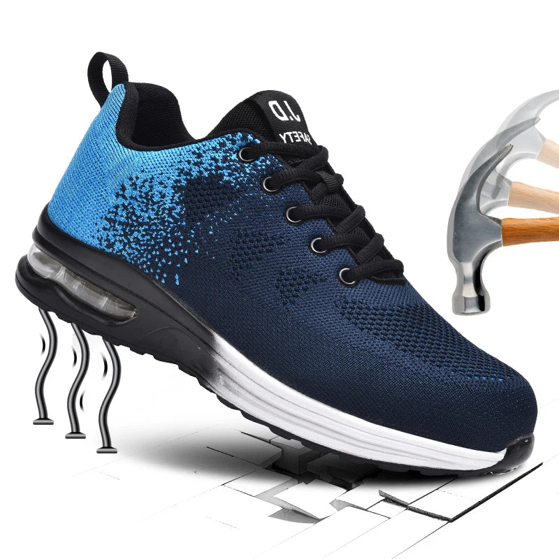 Moderiktiga skyddsskor stålhätta Punkteringssäkra