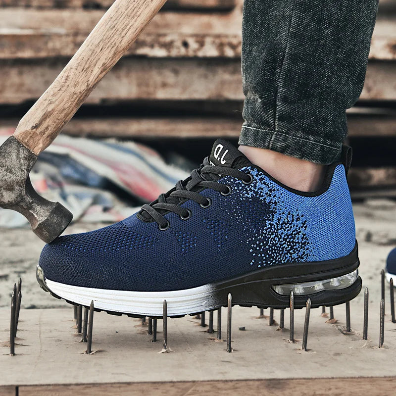 Moderiktiga skyddsskor stålhätta Punkteringssäkra