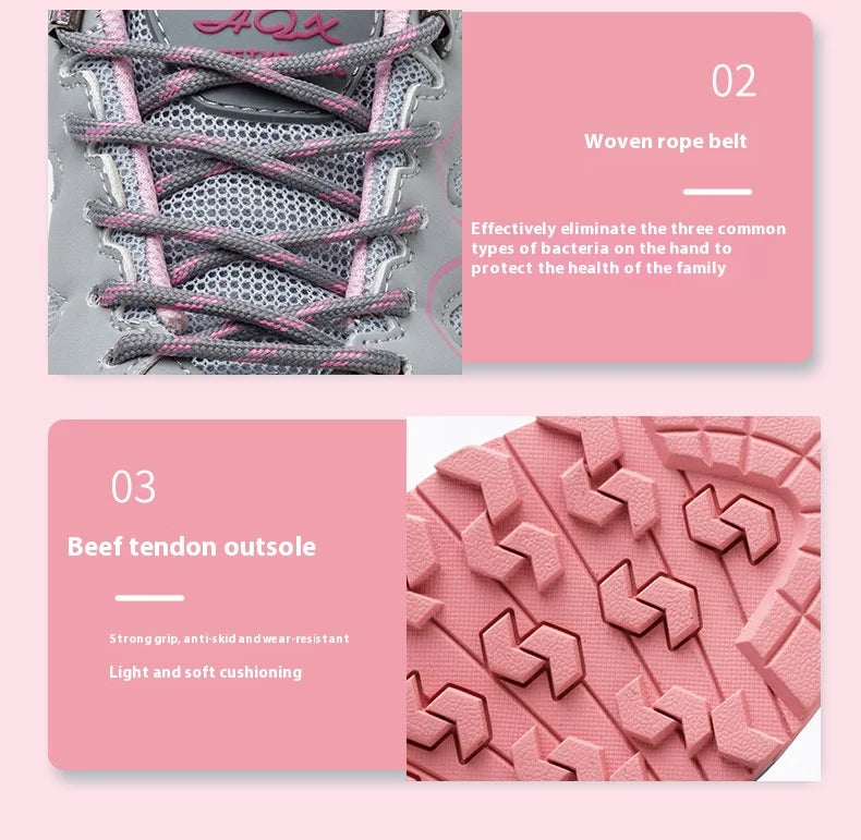 Dam Arbetsskor Slitstarka Skyddsskor Med Stålhätta