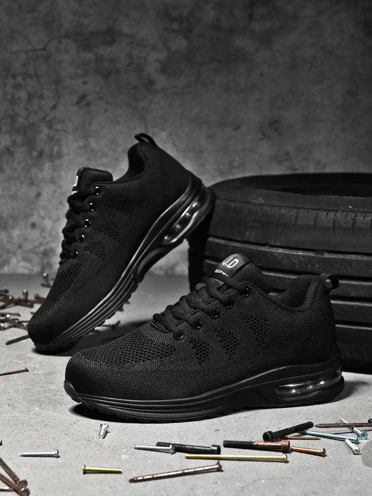 Moderiktiga skyddsskor stålhätta Punkteringssäkra