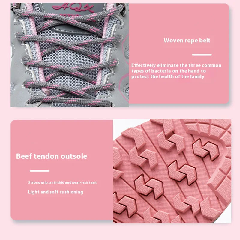 Dam Arbetsskor Slitstarka Skyddsskor Med Stålhätta