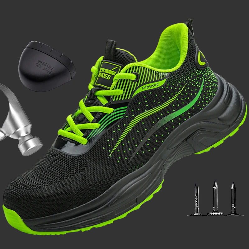 Säkerhetsskor Moderiktiga Arbetsskor Punkteringssäkra Skyddsskor Slitstarka