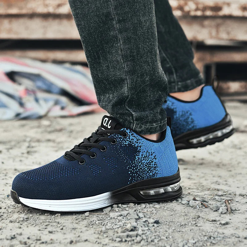 Moderiktiga skyddsskor stålhätta Punkteringssäkra