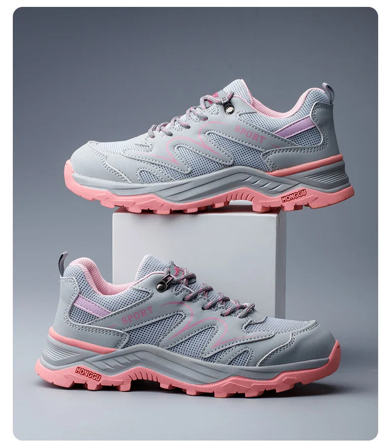 Dam Arbetsskor Slitstarka Skyddsskor Med Stålhätta