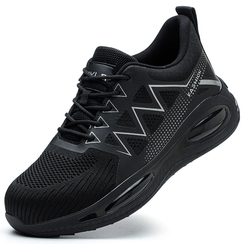 Sneakers, Industriellt, Arbetsskor Punkteringssäkra Stålhätta, Halkfria