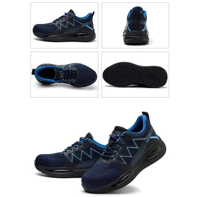 Industriellt, Arbetsskor Punkteringssäkra Stålhätta Halkfria